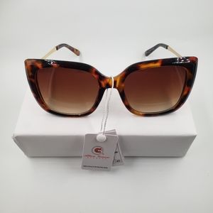 Women's rhinestone embellished sunglasses.